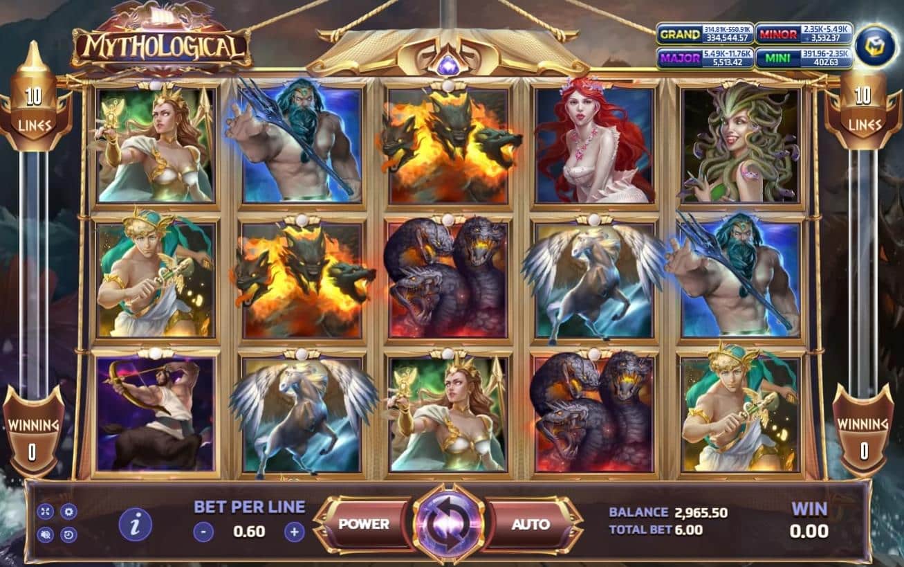 918kiss_Mythological_Slot_สรุปรีวิวเกม