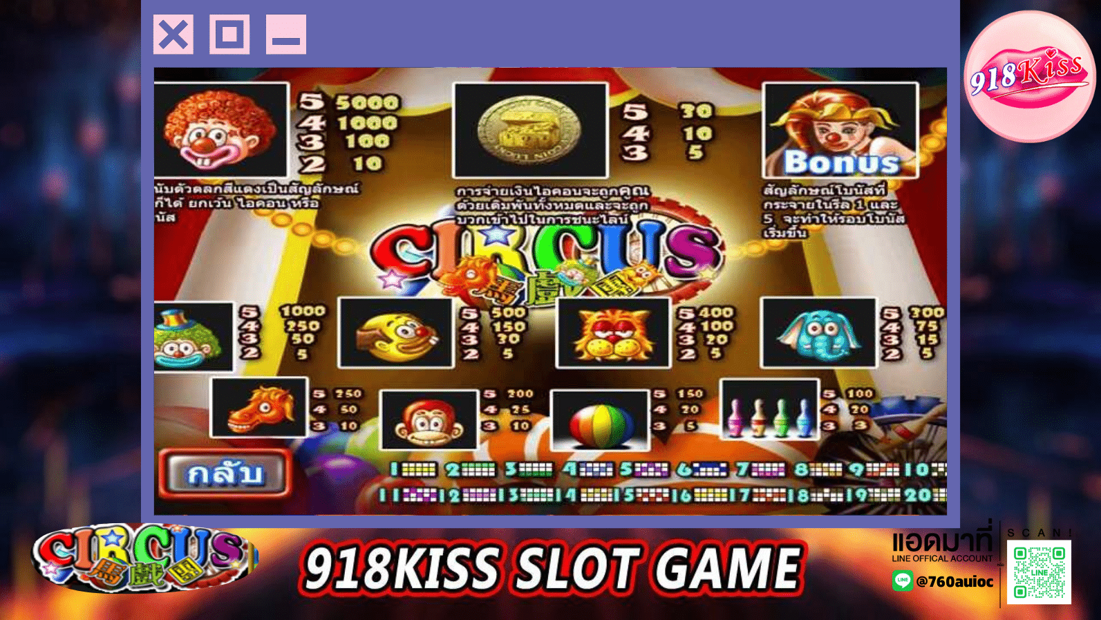 Circus-918kiss-slot