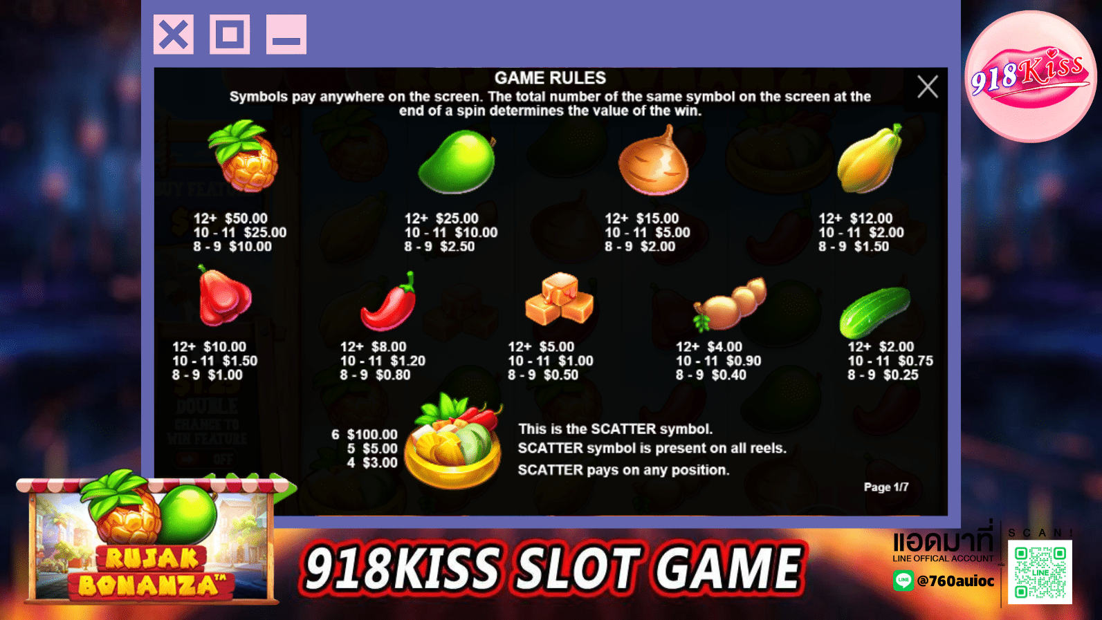 Rujak Bonanza - 918kiss-slot